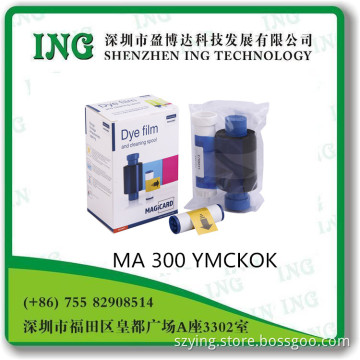Original Magicard Ma300ymcko Color Ribbon